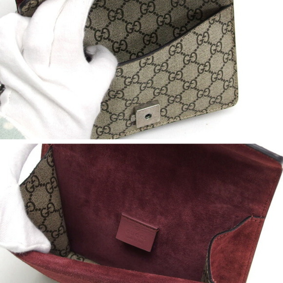 GUCCI Authentic Cream Shoulder Bag - Picture 6 of 11